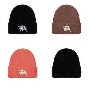 Stussy ニット帽 2点セット 日本未入荷 STUSSY ビーニー ニット帽 帽子 SS LINK SKULL