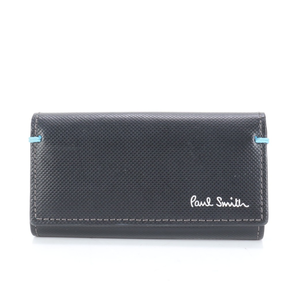 新品同様 レザー キーケース 4連 6連 キーリング 本革 ブラック 黒 ブランド メンズ MMM CL85-1 中古 5,351円