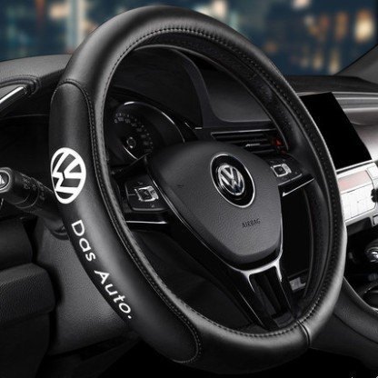 77％以上節約 高品質 本革 ステアリングカバー Volkswagen フォルクスワーゲン 肌触りがいい