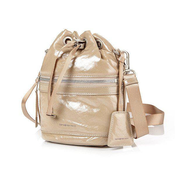 GLENARM ミニクロスバッグ GLOSSY BEIGE UK373004