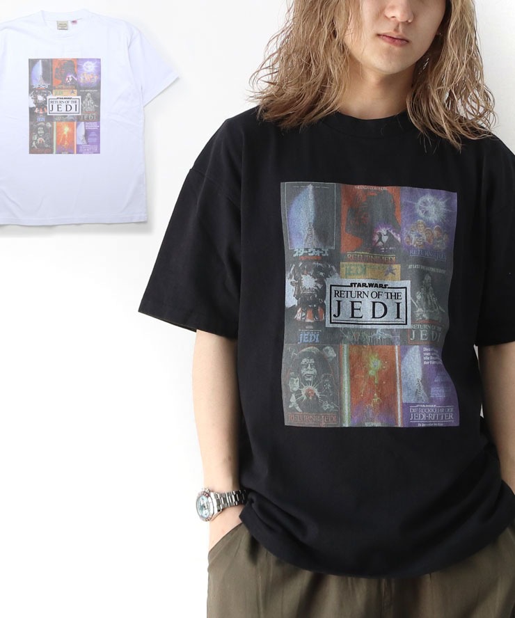 メンズ tシャツ スターウォーズ コラボ エピソード6 ジェダイの帰還 STAR WARS