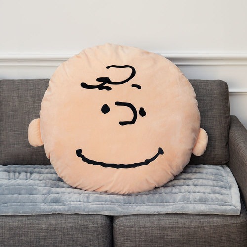 スヌーピー チャーリーブラウン クッション 90x80cm かわいい 韓国人気