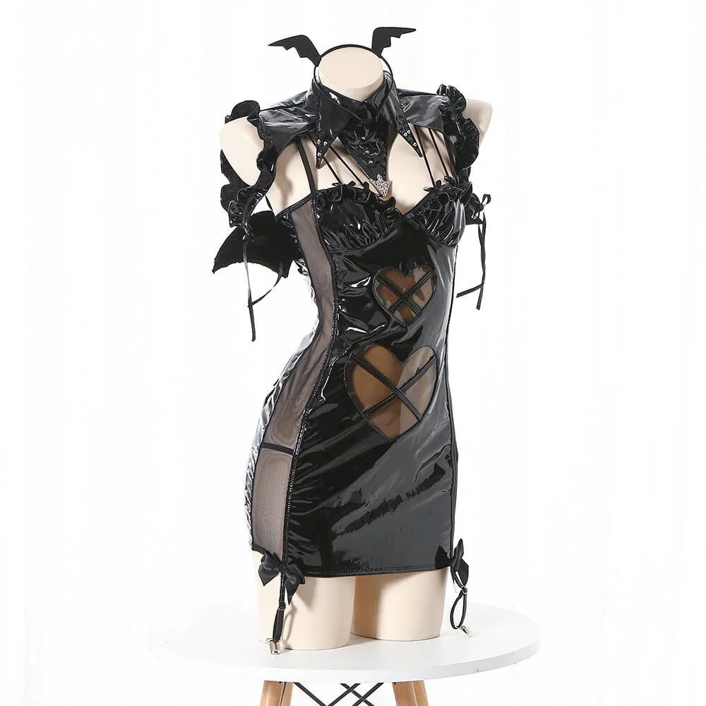 （6点） 小悪魔 透かし彫り 誘惑 コスプレ セクシーランジェリー 6,975円