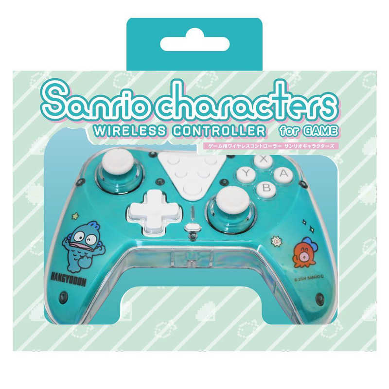 アローン　ゲーム用ワイヤレスコントローラー ＃Unipo サンリオキャラクターズハンギョドン ALLONE　ALG-NSWCUSHG 5,142円