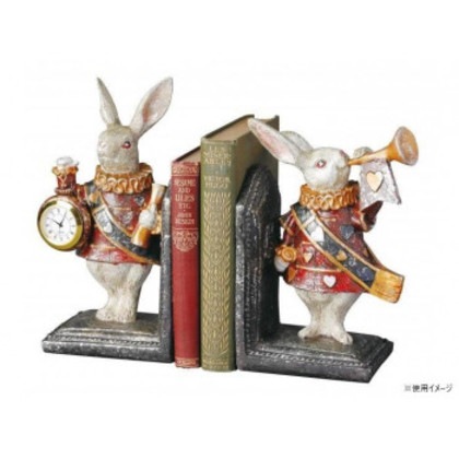 ラビット ブックエンド 37314