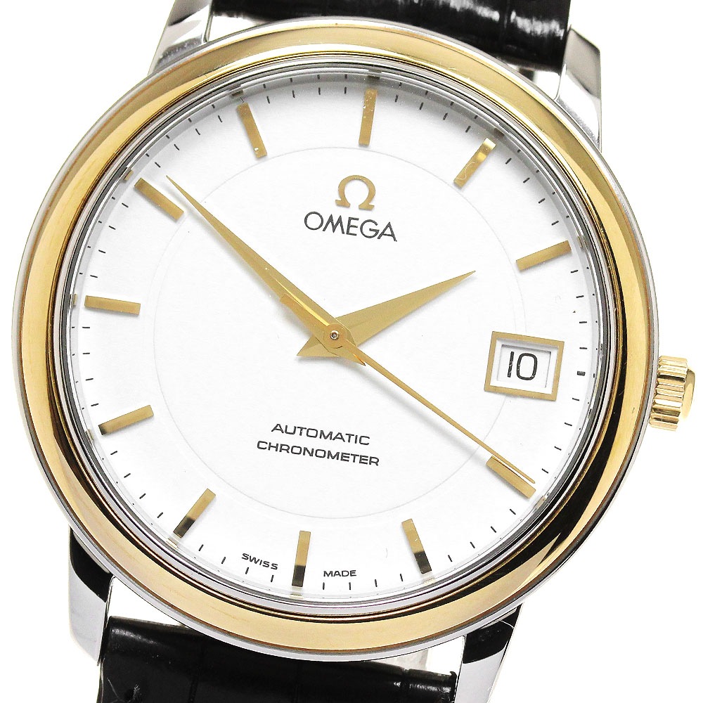 オメガ OMEGA 4700.21.01 デビル プレステージ YGベゼル 自動巻き メンズ _850274【中古】