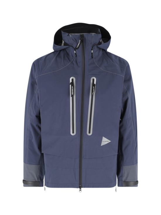 AND WANDER Men Jacket 5746911315112 Blue