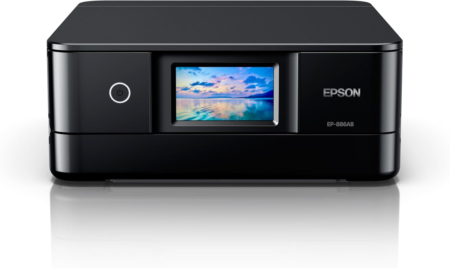 エプソン プリンター A4インクジェット複合機 カラリオ EP-886AB ブラック(黒)