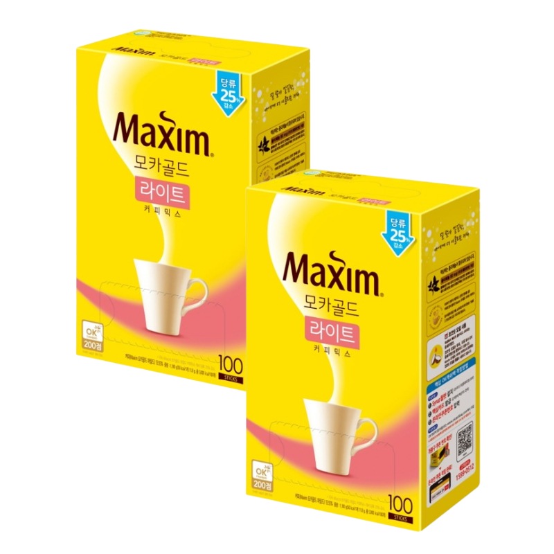 [1+1]モカゴールド ライト コーヒーミックス 11.8g 100本入り