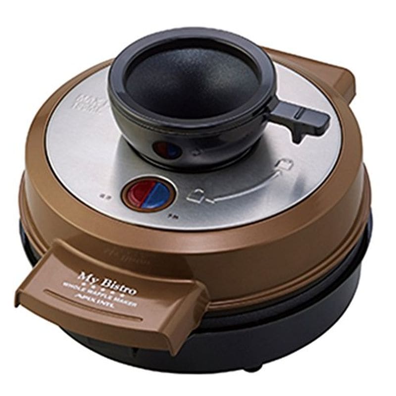 APIX 『My Bistro』 ホールワッフルメーカー ブラウン AWM-297 BR