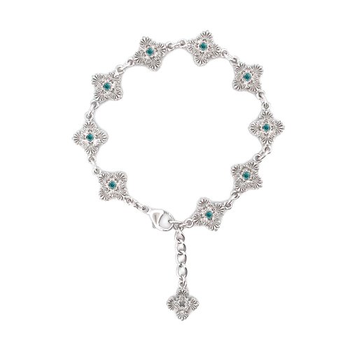 【SCUDO】 blossom shell stone bracelet [bold] 正規品