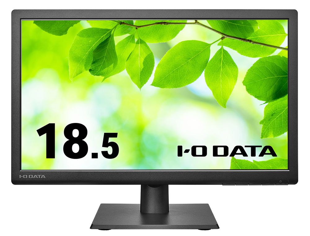 アイ・オー・データ機器I-O DATA 液晶ディスプレイ(18.5型/ADS/FWXGA 1366×768/60Hz/4ms/HDMI/D-sub/VESA/5年保証)(ブラック) LCDAH19