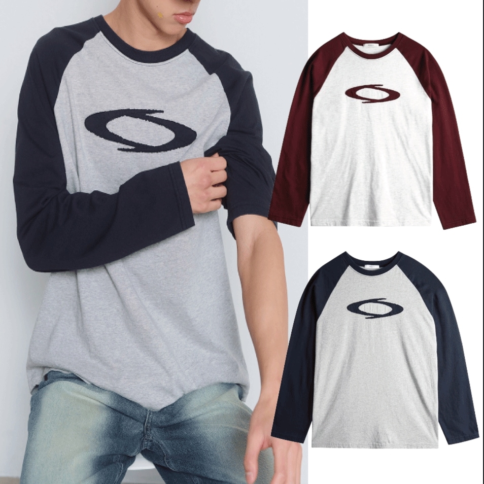 男女兼用 APPLIQUE RAGLAN LONG SLEEVE (2 COLORS) 5,922円