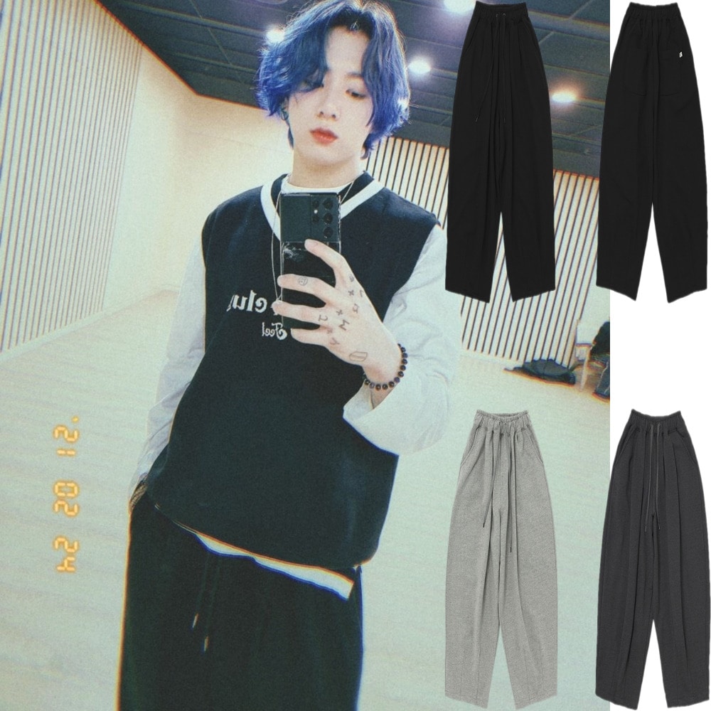 BTS ジョングク着用/HEAVY-TERRY BALLOON SWEAT PANTS/ユニセックス