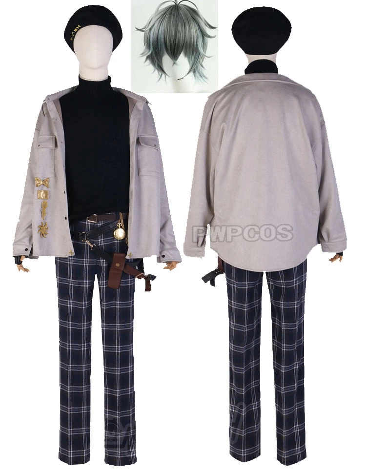 Luxiem Ike Eveland コスプレ 衣装 ウィッグ 追加可能 バーチャルYouTuber VTuber ハロウイン クリスマス コスチューム 文化祭 仮装