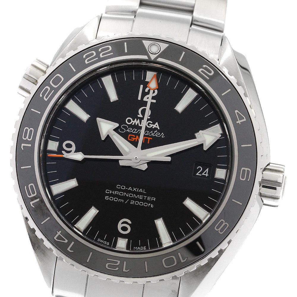 オメガ OMEGA 232.30.44.22.01.001 シーマスター600 プラネットオーシャン GMT 自動巻き メンズ _894913【中古】