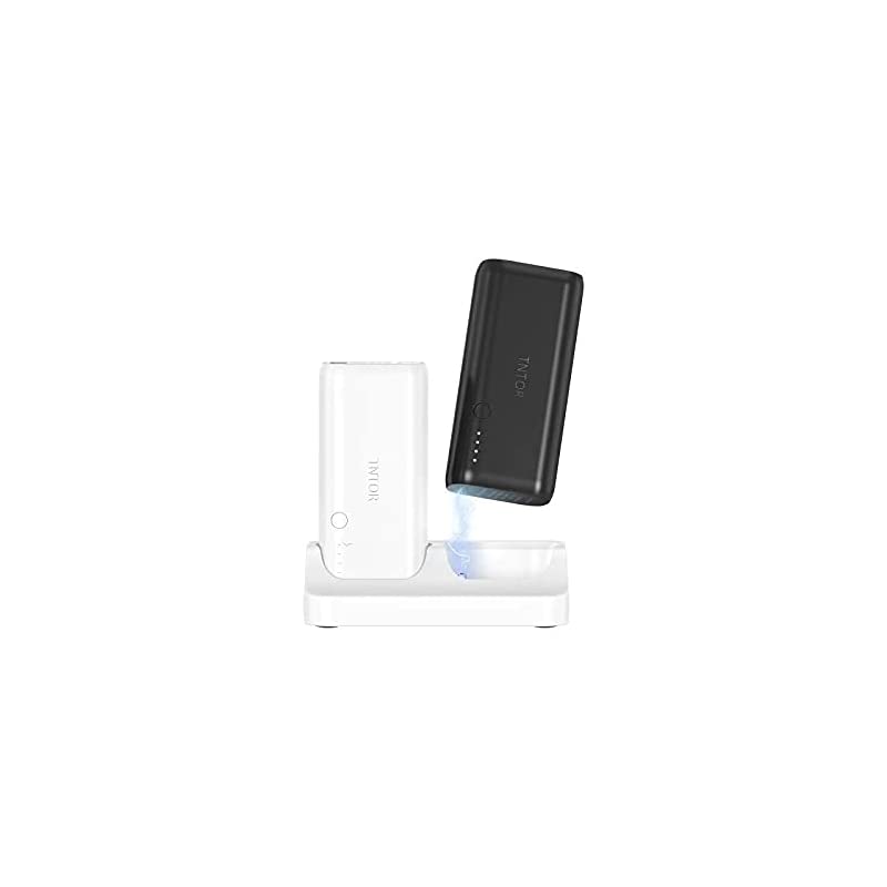 [2個入] PowerPod 超軽量 モバイルバッテリー 小型 持ち運び便利 5000mAh スマホ充電器 iPhone＆Android各機種対応 電熱ベスト対応 スティック型