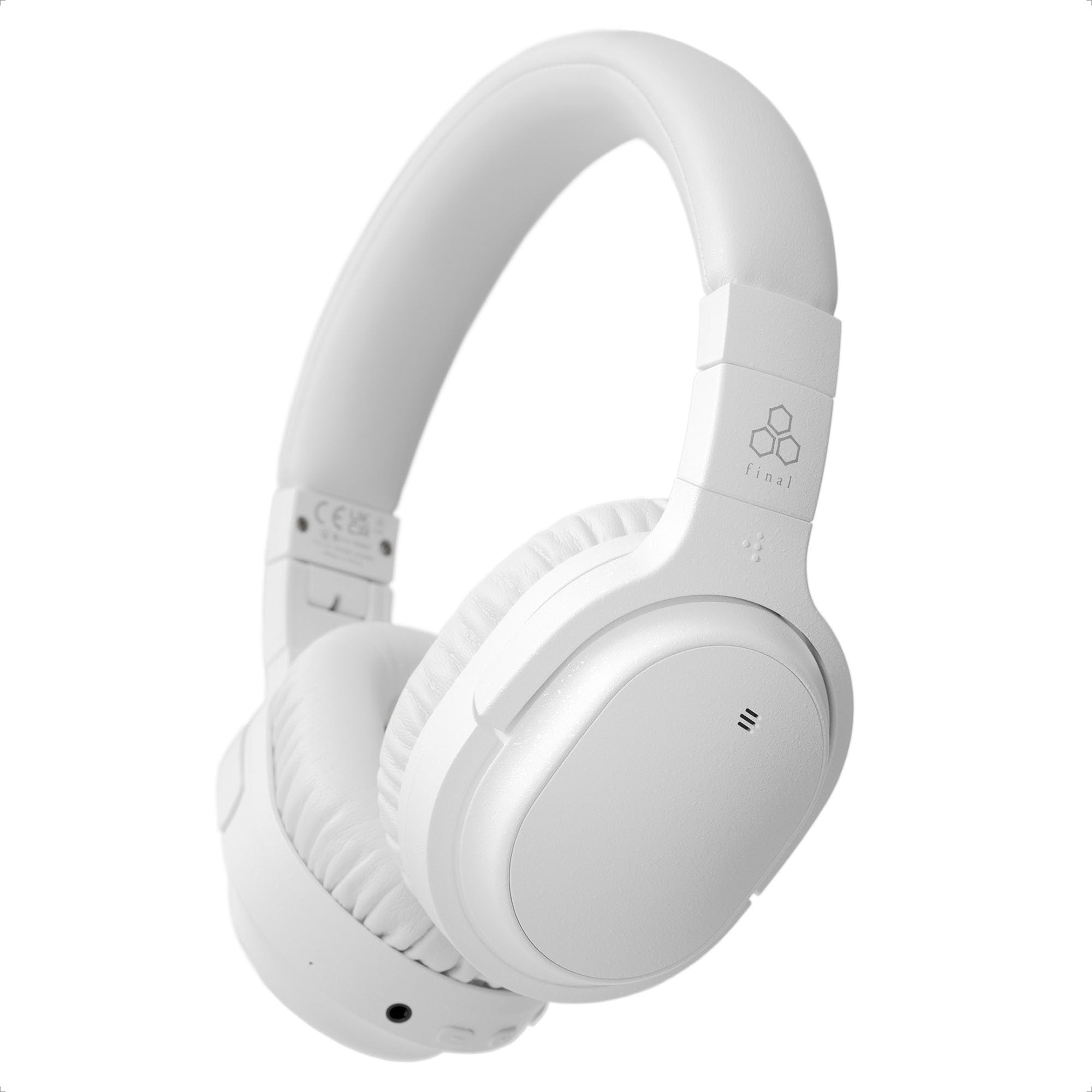 final (ファイナル) UX3000 Bluetoothワイヤレスヘッドホン・ノイズキャンセリング最大35時間の音楽再生低遅延aptX LL搭載マルチポイント接続対応 (ホワイト)