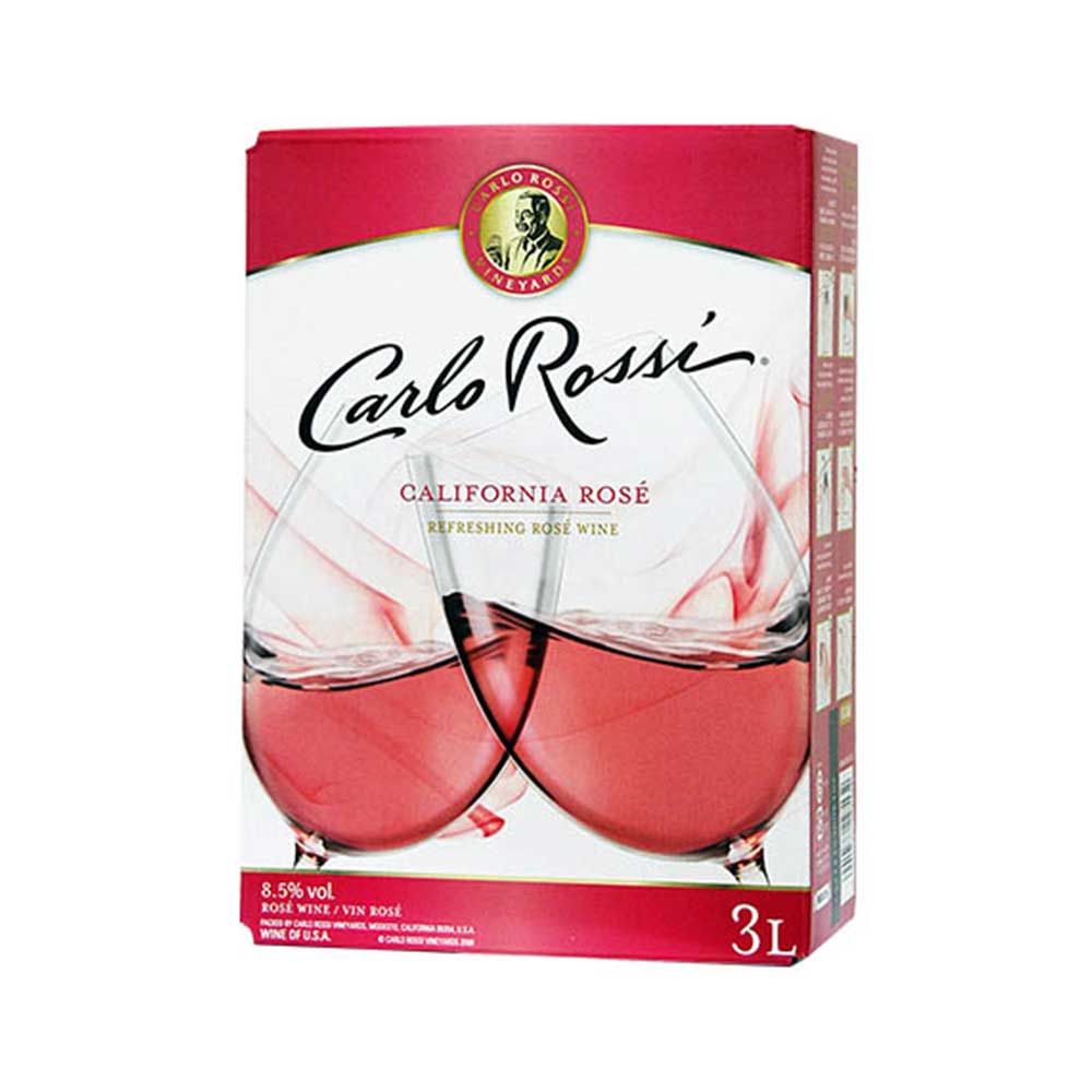 【送料無料】カルロ ロッシ ロゼ 3L1ケース/4本【北海道沖縄県東北四国九州地方は必ず送料が掛かります】