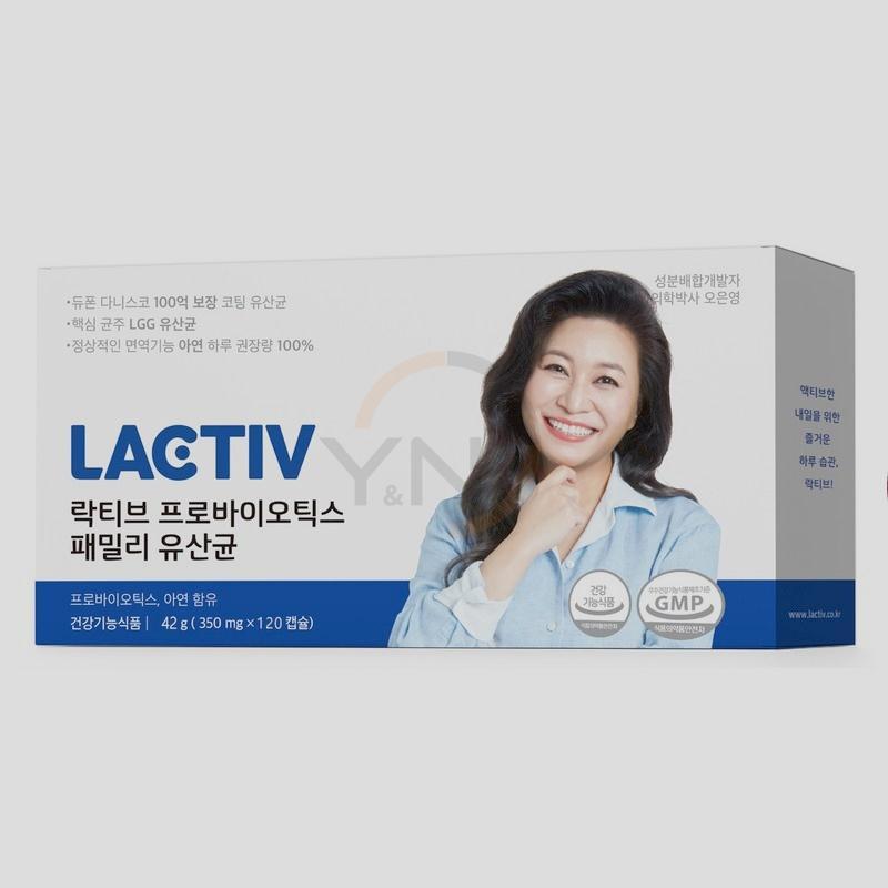 ラクティブプロバイオティクスファミリー乳酸菌42g 4ヶ月分/ 120錠/ 1個