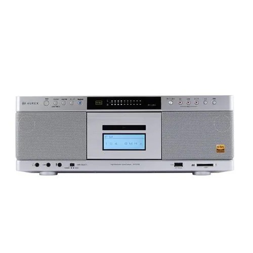 東芝 AX-KCR90(S) CDラジカセ 40Wスピーカーシステム搭載 ハイレゾ対応 シルバー