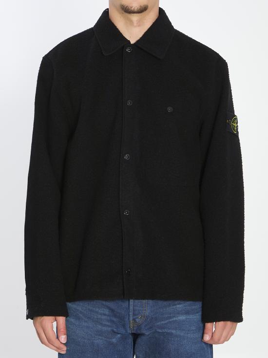 STONE ISLAND Men Long Tops K2S151200021 BLACK