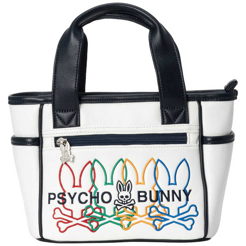 サイコバニー　ゴルフ用品 ラウンドバッグ LOGOART ［W23cm×D12cm×H20cm］ ホワイト　PBMG6AB7