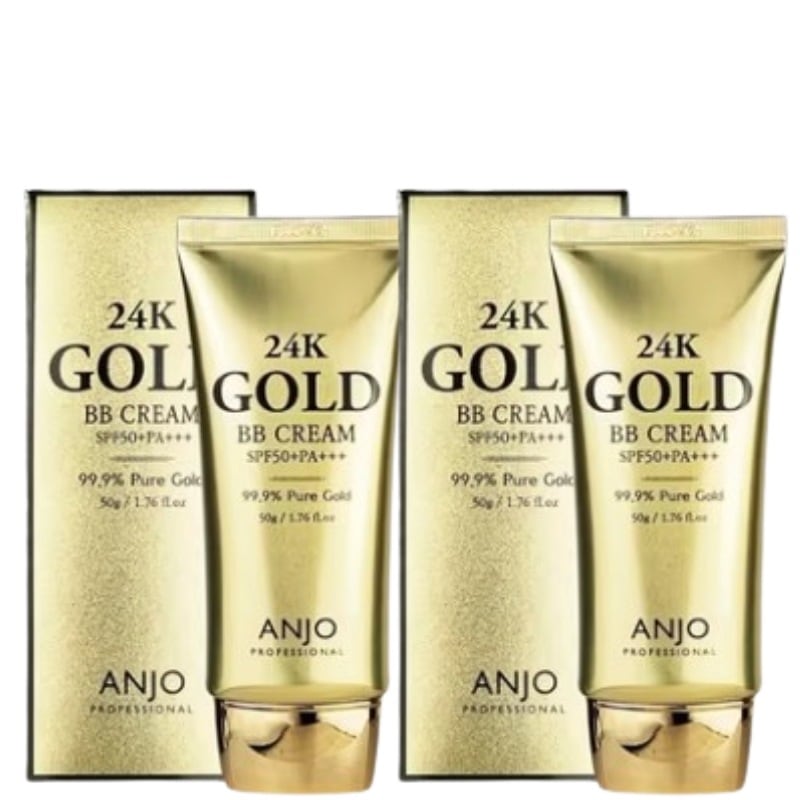 24KゴールドBBクリーム 50ml SPF50+PA+++ 韓国コスメ 1+1