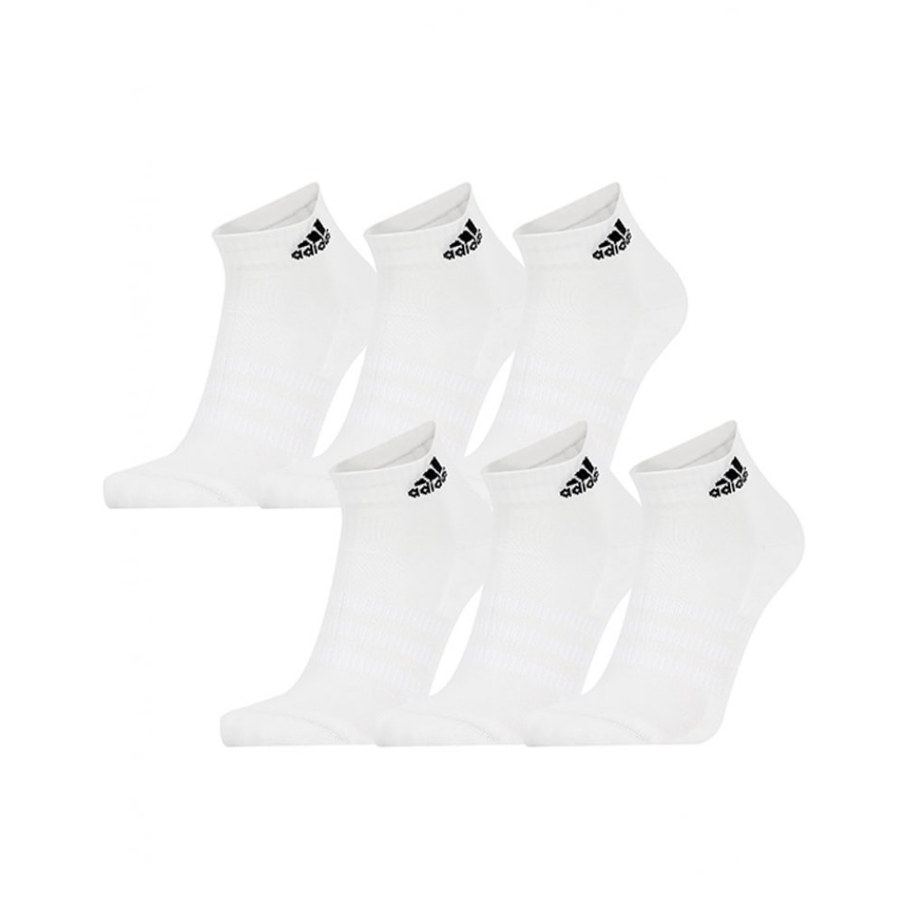 アディダススポーツソックススポーツウェアクッションアンクルソックス 6パック