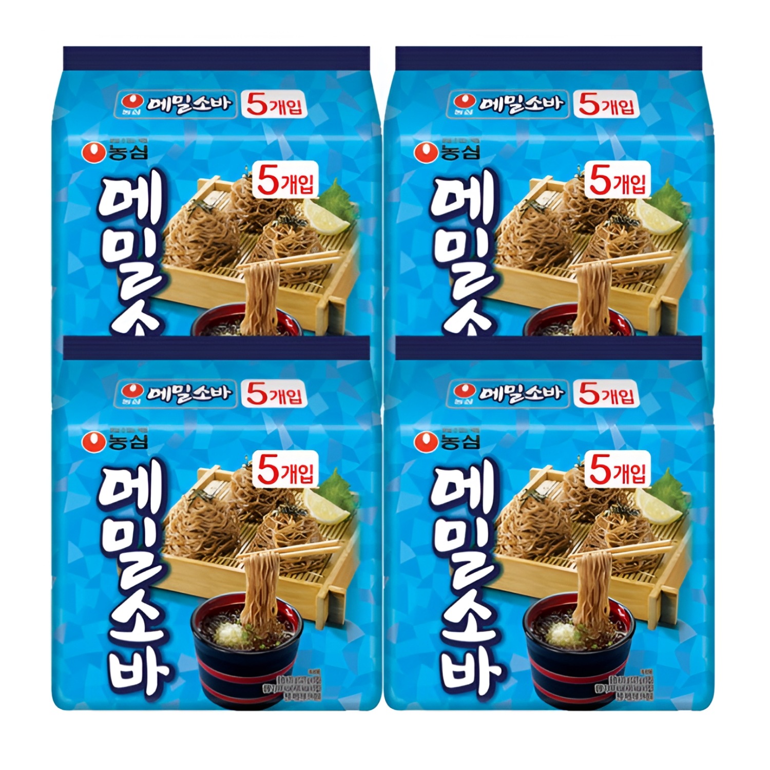 メミルソバ 韓国 冷やしそば インスタント麺 和風つゆ 127g 20袋