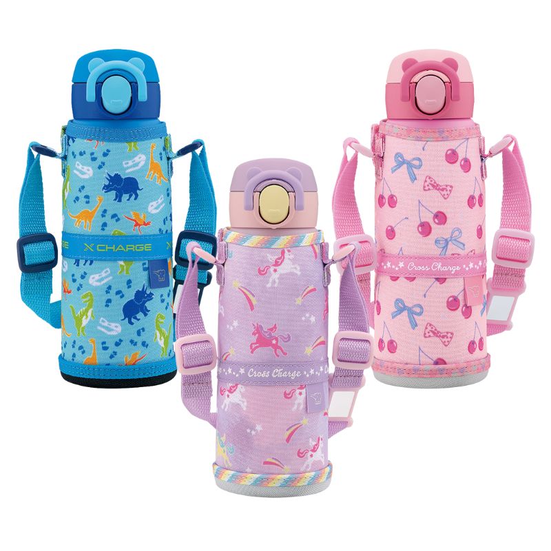 水筒 シームレスせん 子供 ステンレス 480L 0.48リットル 水筒 キッズ 保冷 保温 長時間 TUFF クマみみ 入学 保温 軽量 デザイン レジャー 耐久性