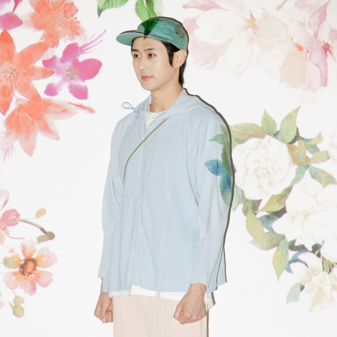 プリッツ 執業 フーディッド スウェットシャツ SKY ユニセックス プリッツのセット プリーツパンツ プリーツフード オムプリーツ プリッツプリッツ