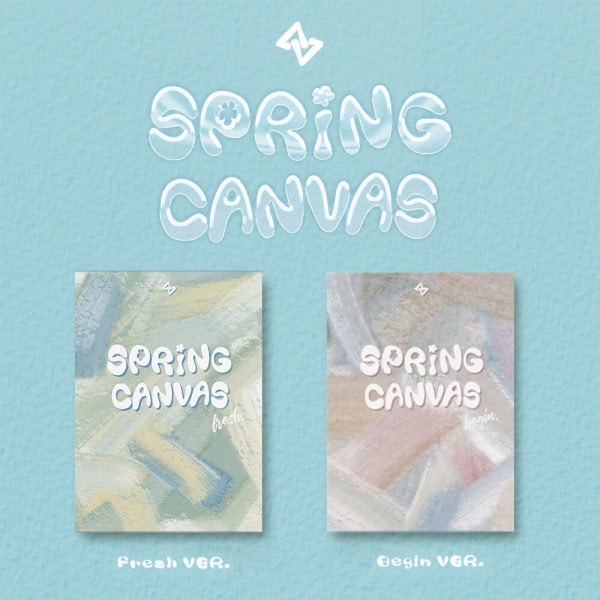 (2Ver. セット) SEVENUS - 1st Mini Album SPRING CANVAS