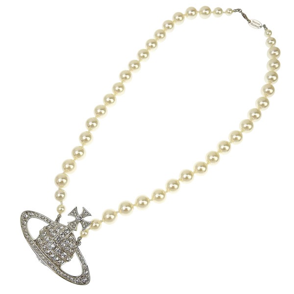 ネックレス アクセサリー ペンダント プラチナム MAN.BAS RELIEF PEARL 63010099 02P104 シルバー