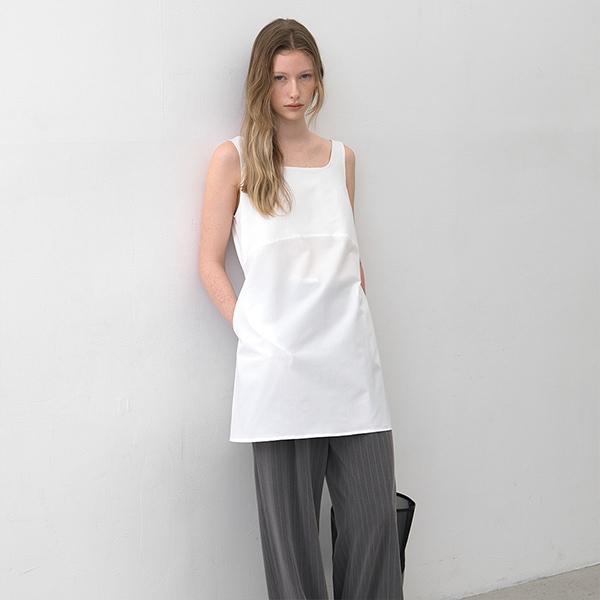 (BL-4327)ESSENTIAL NORA SET-UP BLOUSE