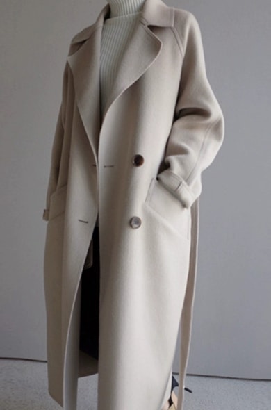 レディース コート ウールロングコート ロング 長袖 襟付き ワイド ベルト ウエストマーク ウール 大人可愛い きれいめ シンプル カジュアル 上品 おしゃれ かっこいい こなれ感 ラフ ルーズ