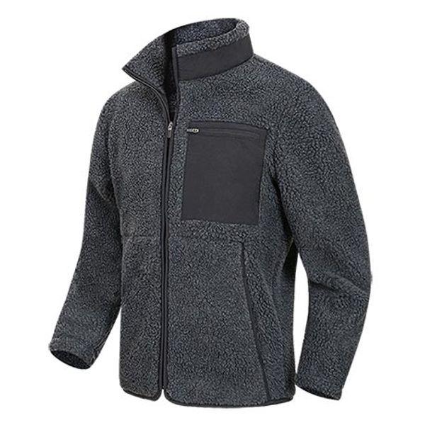 配色ポイントボア裏地 ぼんやりフリースウールジャケット ジャンパー ハイネック_P408766923 4,740円