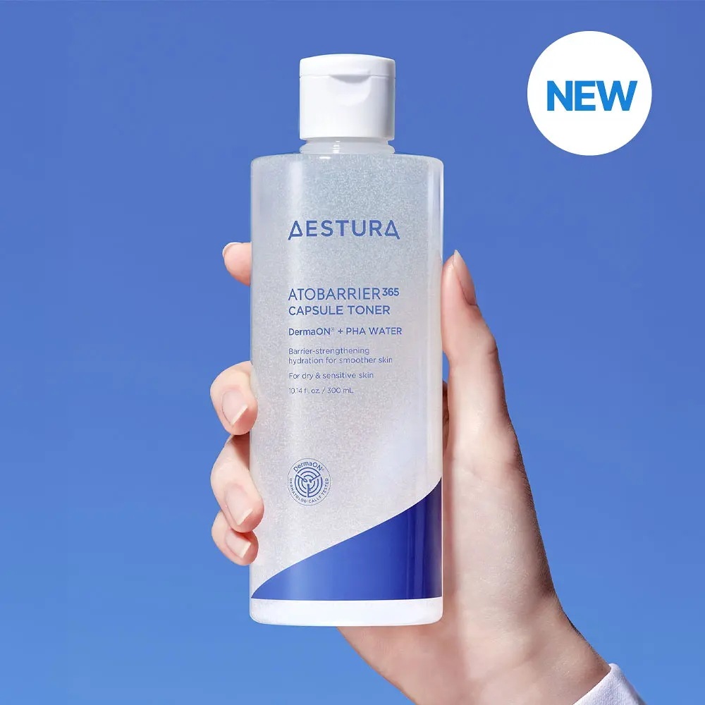 アトバリア365 カプセルトナー 300ml 高保湿 セラミドカプセル 敏感肌 スキンケア 乾燥肌 潤い補給 低刺激 大容量 韓国コスメ