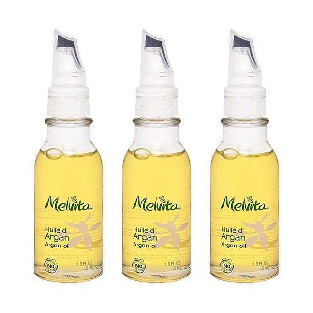 【3本セット】 メルヴィータ ビオオイル アルガンオイル 50ml×3 保湿ケア 美容オイル フェイス＆ボディ