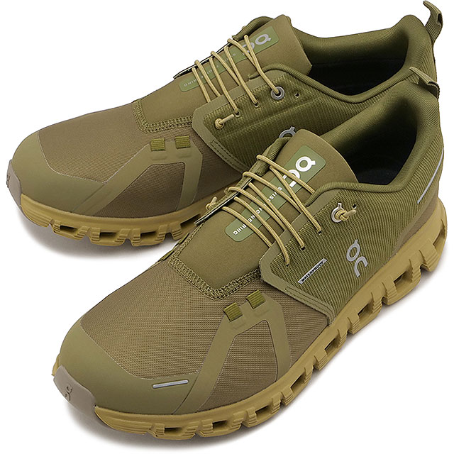 スニーカー メンズ クラウド 6 ウォータープルーフ [3MF10062231] 軽量 防水 シューズ オフィス ジム トラベル アーバン カーキグリーン Olive/Safari 正規取扱店