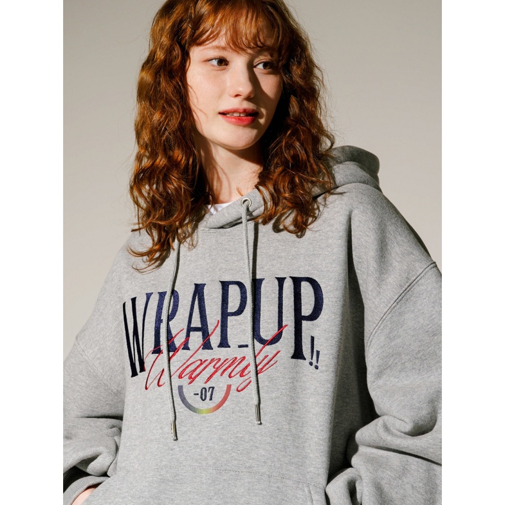 TWN ラップアップパーカーグレー HHHD3515