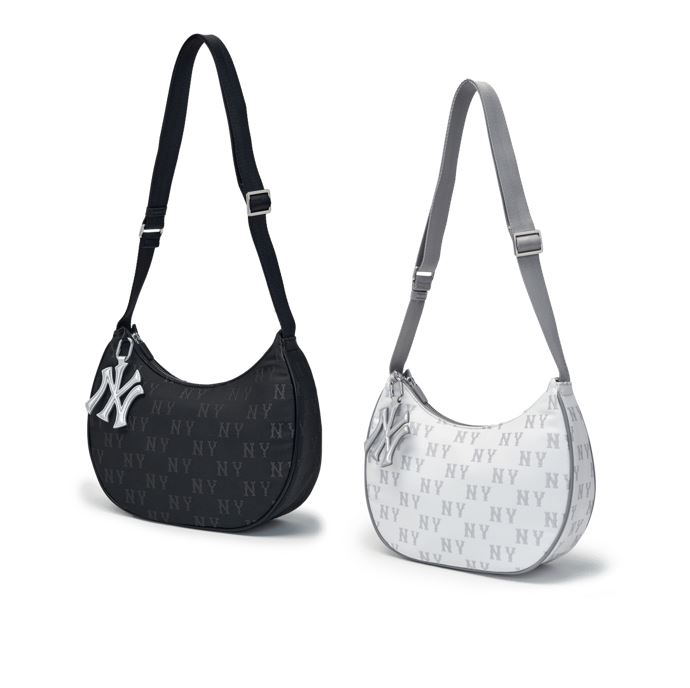 Classical Monogram Sportive Hobo Bag (3ABQMA16N-50CRS, 3ABQMA16N-50BKS)