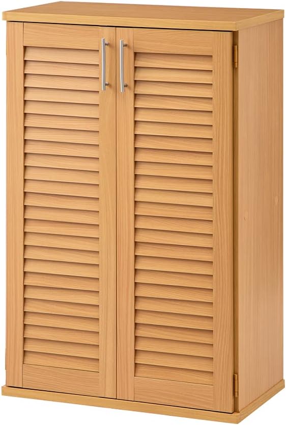 アイリスプラザ シューズボックス 靴箱 下駄箱 玄関収納 幅60 ナチュラル 99877