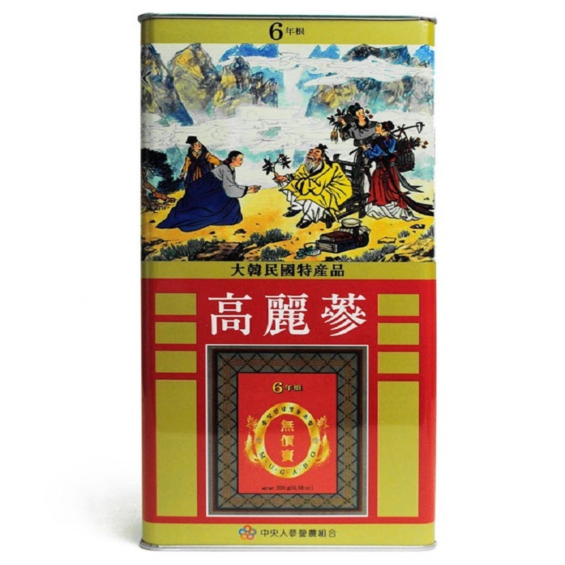 高麗人参 6年根 小片 乾紅蔘(3150個) 300g