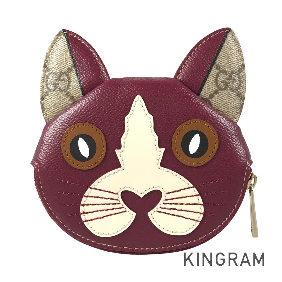 GGスプリーム キャット 818766 コインケース fhb【中古】