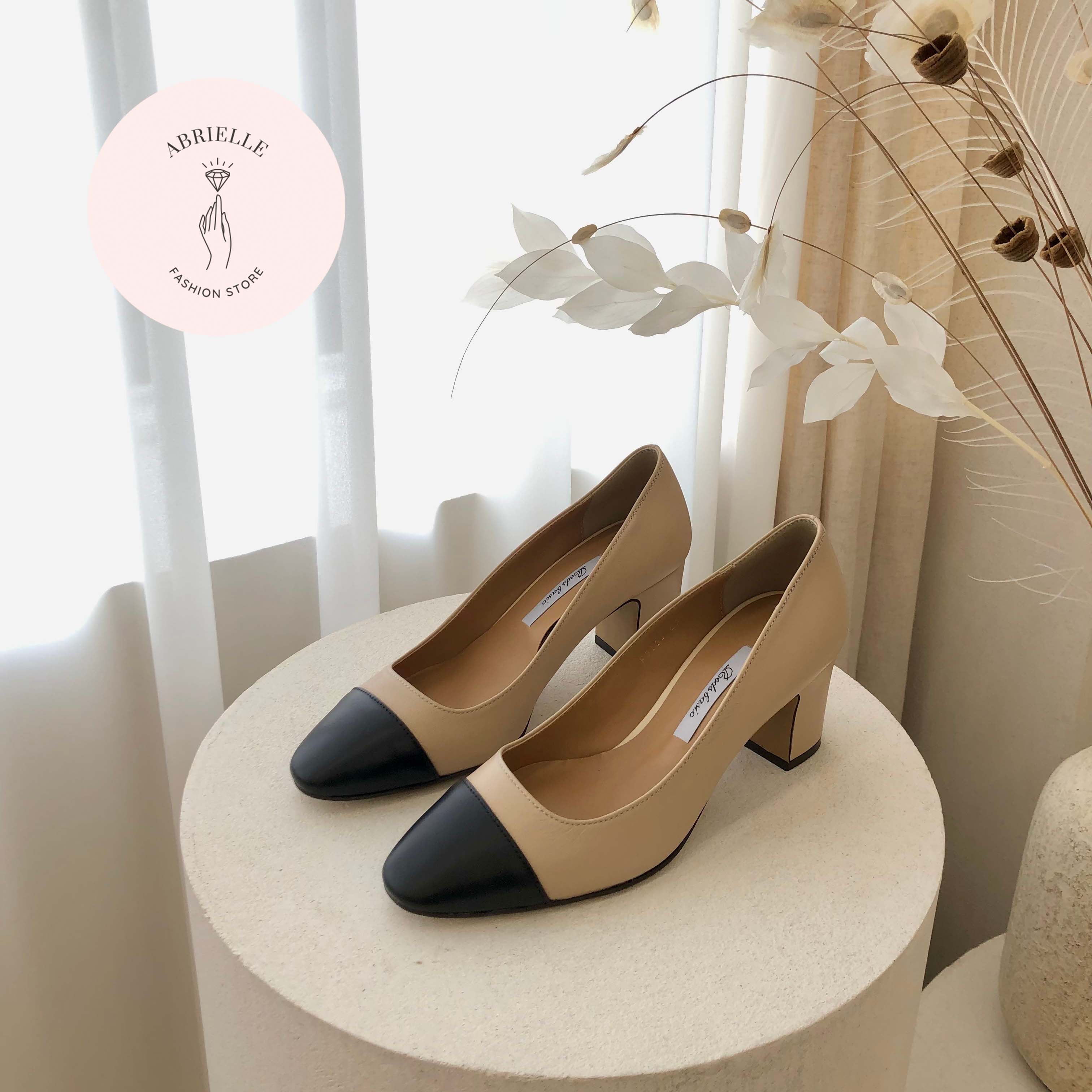 (S-004) Abrielle アブリエル COCO ウォーキングシューズ レディース ハンドメイド 羊革靴 パンプス 6CM