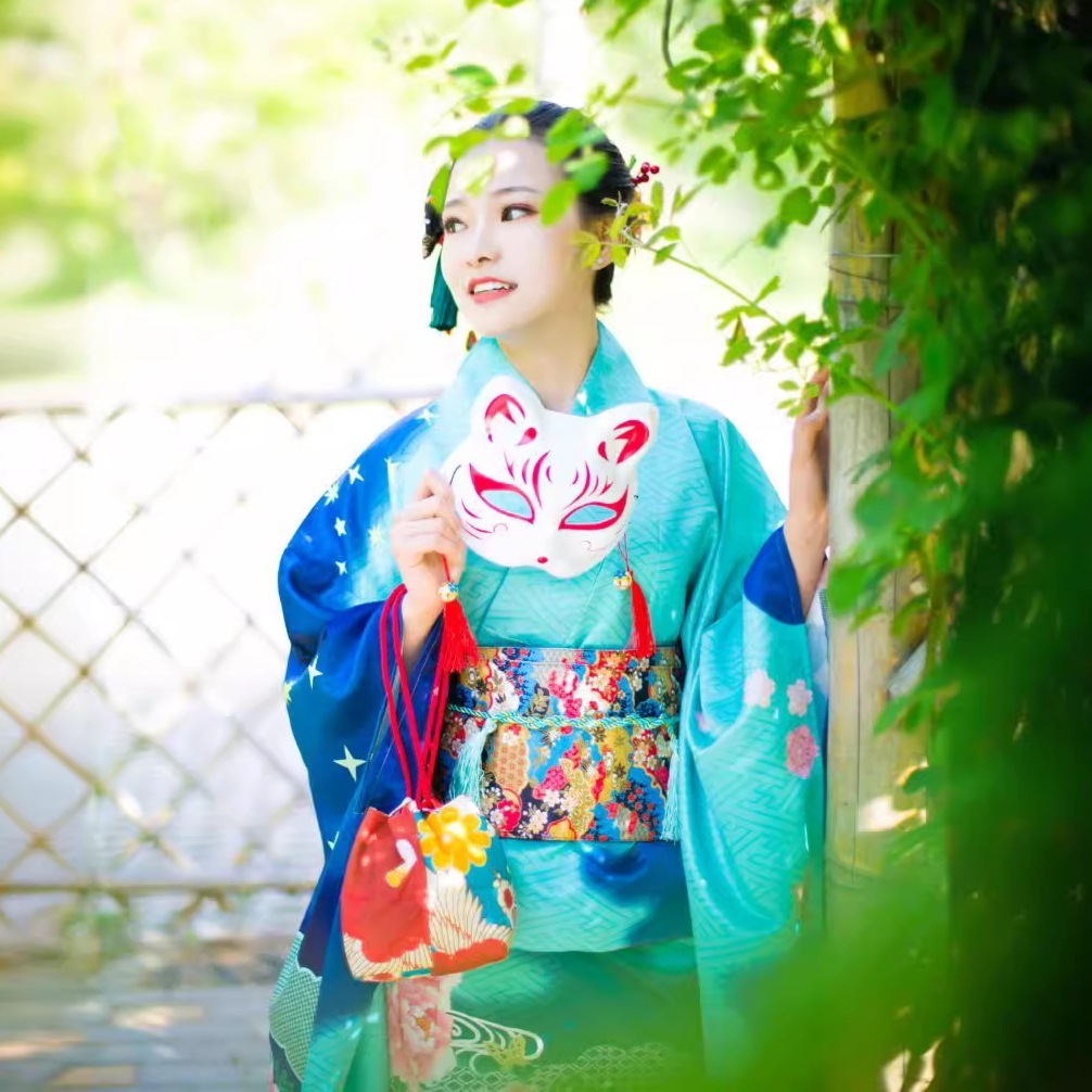 和服正装振袖和服舞台婚礼服伝統大振袖和装セット芸妓