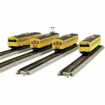 国鉄103系 カナリア 総武線タイプ 基本4両セット T022-3