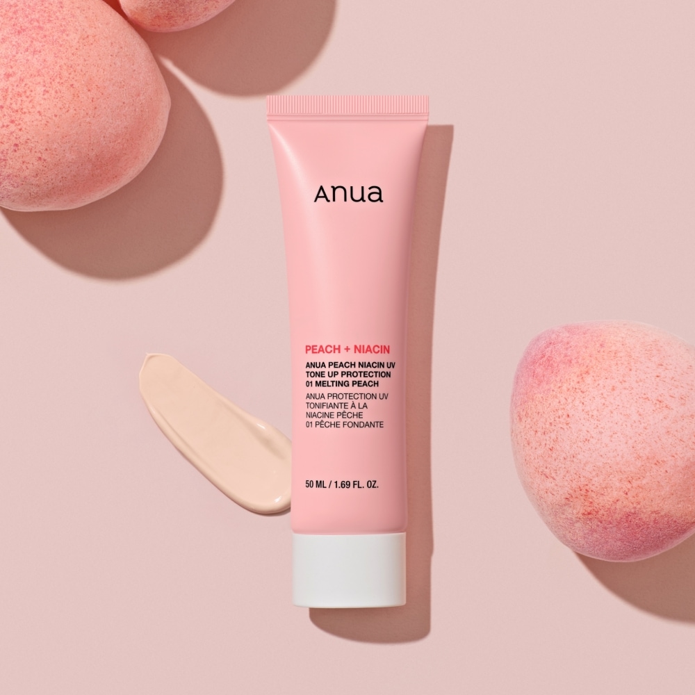 アヌアピーチナイアシン UV トーンアッププロテクション 01 メルティングピーチ SPF 50+ PA++++ 50ml 4,700円
