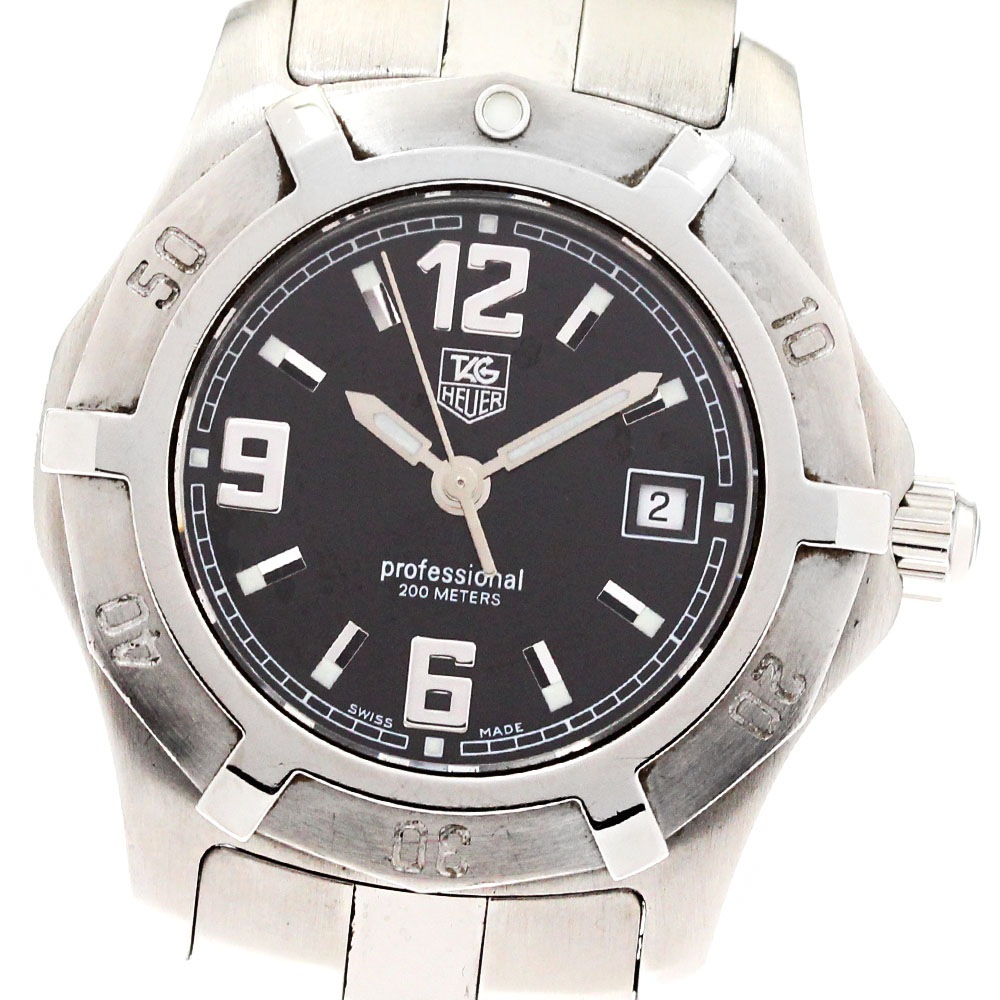 タグホイヤー TAG HEUER WN1310-0 プロフェッショナル200 デイト クォーツ レディース 保証書付き_864741【中古】